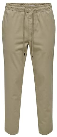 ONLY & SONS tygbyxor för män, Koriander, XL