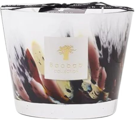 Baobab Collection Bougie parfumée en verre soufflé à la main | Inspiré du parc national de Tanjung, Bornéo | Galbanum, bois de gaïac, feuille froissée (max 10)