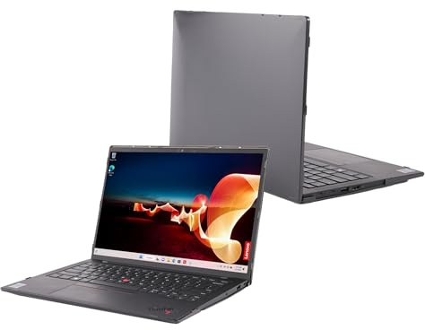 mCover Case Compatible with Lenovo 14 ThinkPad X1 Carbon Gen 9 / Gen 10 / Gen 11 Windows Notebook PC (with 180-degree Hinge, NOT Fitting Other Lenovo Models) - Black