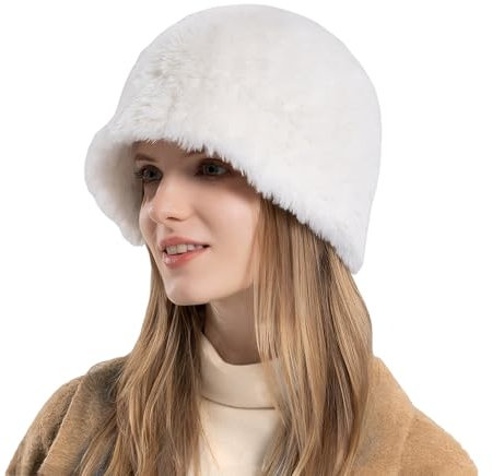 Djfkey Damen Wintermütze Strickmütze Herbst Damenmützen Winter Beanie Mütze Doppelseitige Baggy Damenmode Herbsthüte Wollmütze (DE/NL/SE/PL, Alphanumerisch, Einheitsgröße, Weiß)