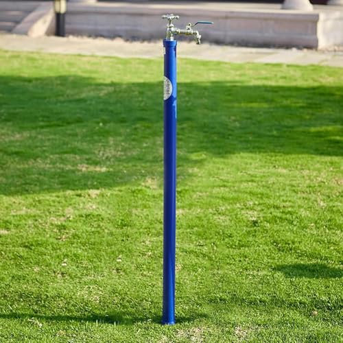 304 Stainless Steel Outdoor Vertical Garden Water Column Faucet Durable Courtyard Water Tap Pillar for Irrigation and Washing Freestanding Floor Mount Design with Anti Freeze Feature