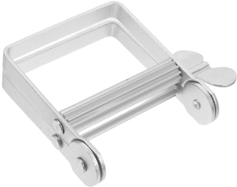 Presse-tube Manuel Argenté 2 Pièces en Aluminium et Fer