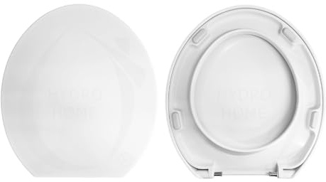 Copriwater Sedile Wc Compatibile con FULL 48 AZZURRA Come Originale, In Plastica Termoindurente Avvolgente, Colore Bianco MADE IN ITALY
