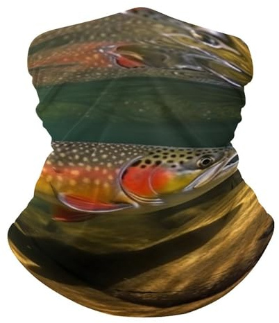 Passamontagna confortevole traspirante colorato per la pesca alla trota di ruscello a mosca