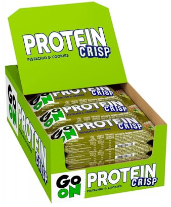 Go On Nutrition Protein Crisp Bar 45g (24x45g) Pistacho & Galletas