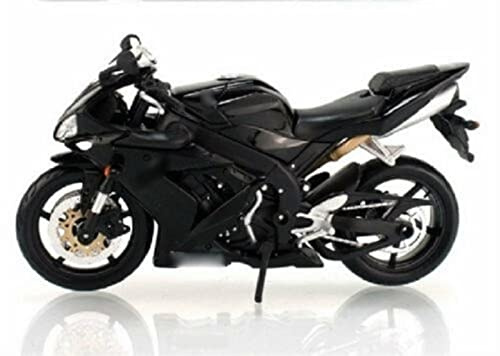 1/12 Svart Motorcykel Cykel Diecast Modell För Barnpresenter Vuxenkollektion För Yamaha YZF R1