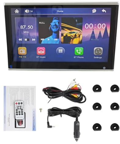 Lettore Video Poggiatesta Auto, Monitor Sedile Posteriore, 10,1/11,6 Pollici Monitor Poggiatesta Auto, Monitor Touch Screen Auto, Full HD 1080p(11.6in)