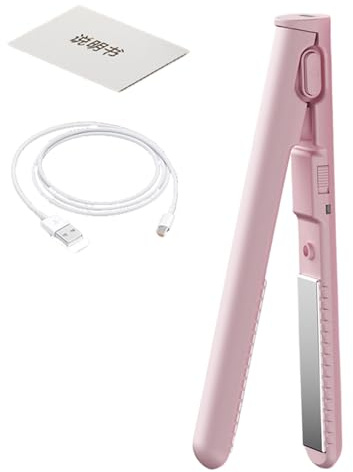 Plancha Alisadora Y Rizador De Pelo 2 En 1 Calentamiento Rápido Carga USB | Alisador De Viaje Para El Cabello Alisadora Y Herramienta De Peinado Para Mujeres Niñas De Viaj