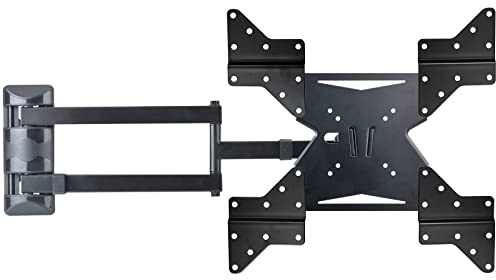 Drall TV Wandhalterung Universal Fernseh Halterung - Schwenkbar Neigbar - Monitor Halter für 3D HD LED LCD - 15'-60' Zoll - VESA 200 300 400 schwarz Modell: S89B-AD7B