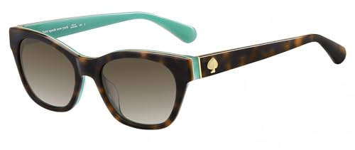 Kate Spade Jerri/S solglasögon blandade, Havanna blå, 50