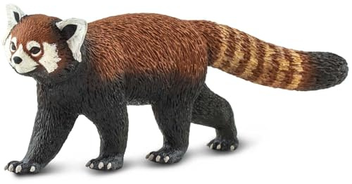 Safari Ltd. Roter Panda, 19,7 cm, roter Panda | Tierfigur | Extra groß | Ungiftig und BPA-frei | Für Kinder ab 3 Jahren geeignet