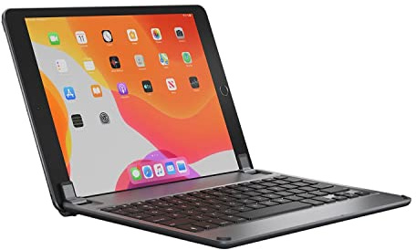 Brydge Kabellose Tastatur 10.2, kompatibel zu iPad Modelle 9, 8. und 7. Generation (2019, 2020, 2021) Englische QWERTY-Belegung