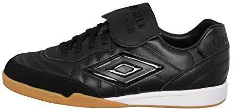 Umbro Herren Speciali Pro 98 V22 Indoor Hallenfußballschuh, Schwarz/Schwarz, 44.5 EU