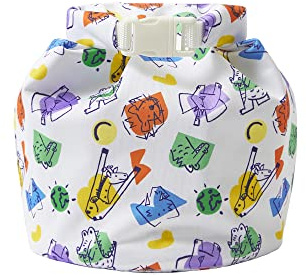 Bambino Mio, Wetbag für unterwegs - wasserdichte, Wiederverwendbare Windeltasche zum Reisen, (Laut)