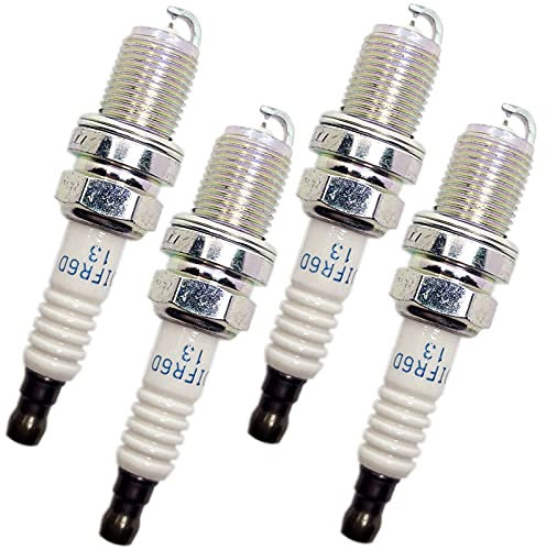 auto-zündkerzen,auto-zündkerzenschlüissel 4 stücke 12290-rb0-j11 Double Iridium Zündkerze/Fit für CR-Z 1.5l 2011 2012 2013 2014 2015 2016 2016 12290rb0j11 difr6d13 94167 drehmomentschlüssel zündkerz