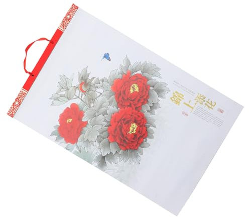 JEWEDECO Hängender Kalender Im Chinesischen Stil Traditioneller Wandkalender Für Jahr Drachen Dekorative Wandgestaltung Für Zuhause Und Büro