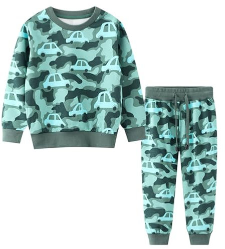 Kleinkind Jungen Sweatshirt Outfits Langarm Dinosaurier Top Hosen Sweatsuit 2PCS Outfits Set Neugeborenen Mädchen T Shirt Set Jungs