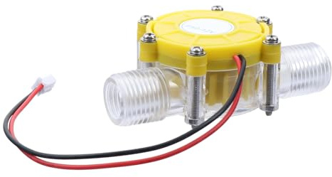 Abaodam 12v Wasserdurchflussgenerator mit PVC Material und Dual Magnetkupplung für Stabile Stromerzeugung in Mikro Wasserkraftanlagen
