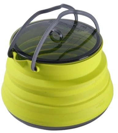 Camp Kettle | Pot de camping pliable – Grande capacité de 1,5 L d'eau bouillante Gadget de cuisine pour voyage, randonnée, randonnée en plein air