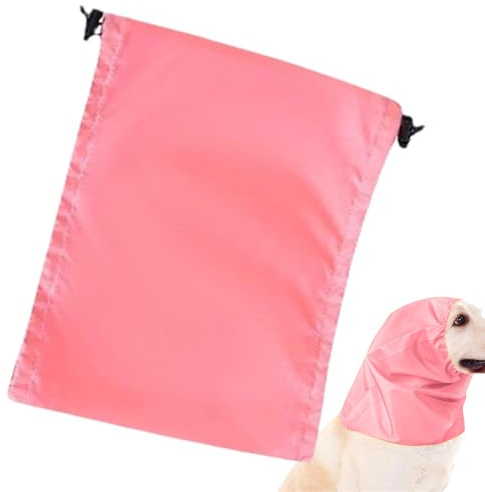 zjhukfmc Piscina impermeabile cane tappi per le orecchie - Paraorecchie per cani durante il bagno - Cappuccio regolabile per gatti cuccioli tutte le razze durante la cura