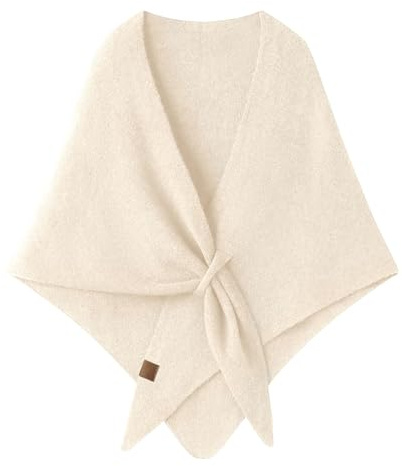 PINTUTU Poncho Damen Winter Schal Cashmere Feeling Strick Cape Cardigan FüR Frauen Geschenk FüR Geburtstag Weihnachten