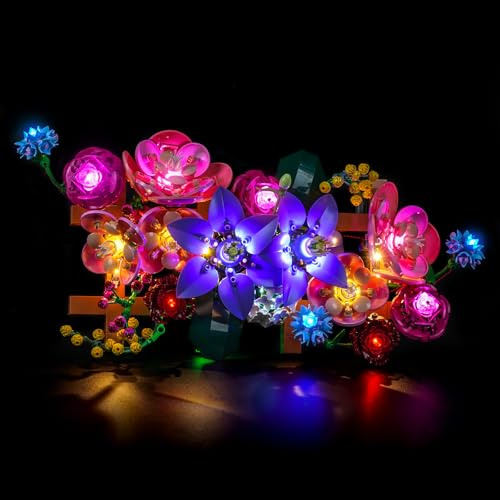 LocoLee Licht Kompatibel mit Lego 11503 Flower Wall (Kein - Lego-Set) Dekorative Beleuchtung Set Compatible with Lego 11503 Blumen an der Wand