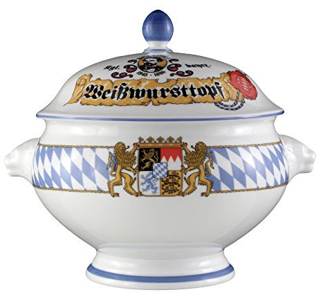 Terrine 22 cm Compact Compact Bayern 27110 2 Stück von Seltmann Weiden