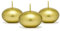 Partydeco - Velas flotantes, color dorado