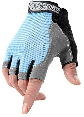 YSXY Unisex Fingerlose Handschuhe Sport Halbfinger Handschuhe Fäustlinge Fahrradhandschuhe,atmungsaktiv,Anti-rutsch für Angeln, Radfahren, Jagd, Reiten, Motorrad und Fitness für Herren Damen