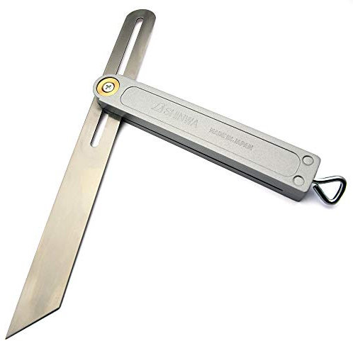 シンワ測定 Shinwa Sliding Bevel 10 Silver