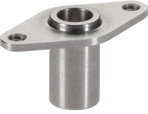 Aufnahmebuchsen, mit Flansch, für Kugelsperrbolzen und Steckbolzen/mit ovalem Flansch | d1=6 mm / d2=8 mm | 22400.0306