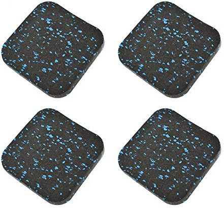 APJJ Exercise Equipment Mat, Treadmill Mat Noise Reduction Washer Mat Universal Anti-Vibration Gym Mat for Home Workout, 100 * 100 * 12Mm