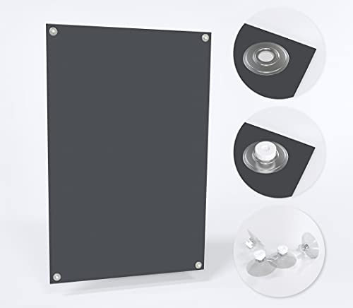 ALOHA Dachfenster Rollo Verdunkelungsrollo Dachfensterrollo für VELUX Dachfenster Thermorollo ohne Bohren mit Saugnäpfen (Graphit / M04 / 60cm x 73cm)