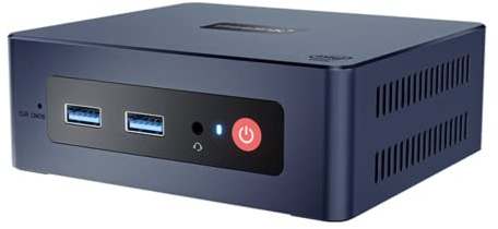 Beelink Mini S Mini-PC, geringer Stromverbrauch, Windows 11 Pro, Intel Celeron N5095, UHD 4K, RAM 8 GB DDR4, SSD 128 GB, Wi-Fi 5 AC, Gigabit Ethernet, Bluetooth, 2 x HDMI, VESA, italienische Garantie