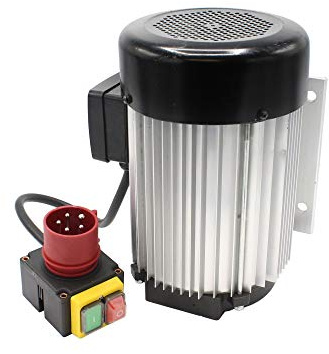 SECURA Elektromotor 400V + Schalter kompatibel mit Lumag Hos 10 Holzspalter