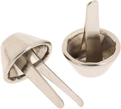 ANVALI Polstermöbelnägel Sofanägel, 50 Stück Geldbörse Gepäcktaschen Fußnägel Eiseneimer Nagelköpfe Brads Box Tack 12 mm Hardware Geeignet for Schulbüro (Color : OneColor, Size :
