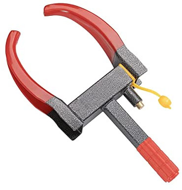 Auto Radclip Radschloss, Auto Radschloss Diebstahlsicherung Schloss Robuster Radsicherheitsclip Radschloss für Wohnwagen Auto Motorradschloss