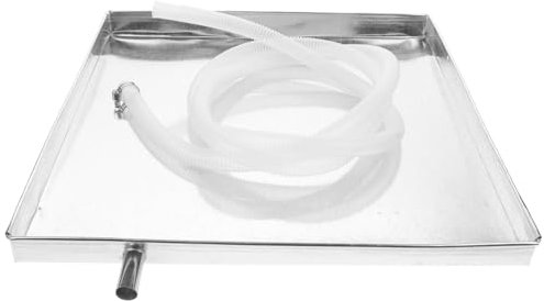 DOITOOL Air Conditioner Drip Pan with Hose - AC Drain Pan Portable Air Conditioner Water Catcher Air Conditioning Drainage Drip Tray Catch Pan Condensate Drain Pan Air Conditioner Accessories