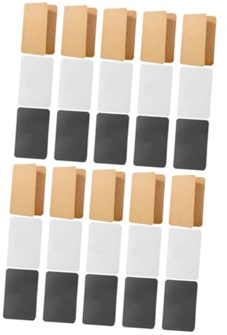 STOBOK 30stücke Pack Leere Segenskarten Faltbare Nachrichtenkarten Zum Selbermachen Beschreibbare Grußkarten Für Festival Party