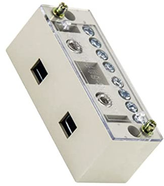 ETHZZLE Kabelverteilungsbox 2 Eingänge Und 8 Ausgänge Weiße Kabelverbindungsdose Für Kabelmanagement Kabelverteilungsstecker Für Einfache Installation Und Sicheren Von
