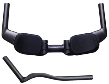Clip-On-Aero-Lenker, TT-Verlängerung For Triathlon-Bikes | Aufsteckbare Verlängerungsstangen(440MM)