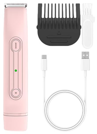 Maquinillas Eléctricas Para Mujeres | Depiladora De Zona Bikini Para Damas | Afeitadora De Pelo Púbico Con Dos Cabezales Impermeable Para Mujeres Damas En Casa