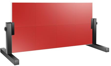 Tischtennis Rebound Board, 66 * 33CM Tischtennis Returnbrett Ping-Pong Rücksprungbrett Ping Pong Rebounder Selbsttrainingsausrüstung mit 8 Roten Gummis für Studios Fitnessstudios Schulen