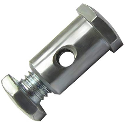 SCHRAUBNIPPEL KABELKLEMME 8MM 15MM KLEMMSCHRAUBEN SEILZUG BOWDENZUG AUßENHÜLLE ENDSTÜCK