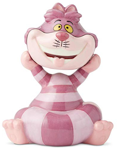 ENESCO Disney Ceramics Alice in Wonderland Cheshire Cat Saliera e pepiera, Ceramica/gres porcellanato, Multicolore