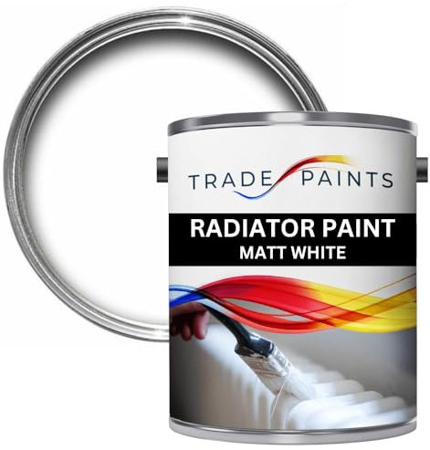 Radiator Paint White 1 Litre Matt