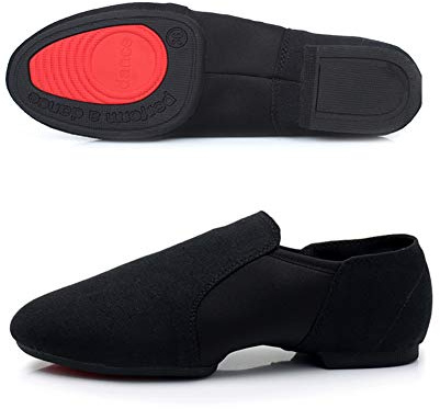 Zapatillas Ballet Lona Mujer Niña Comodos Deportivas Baile Jazz Danza Split Zapatos para Niño Adulto