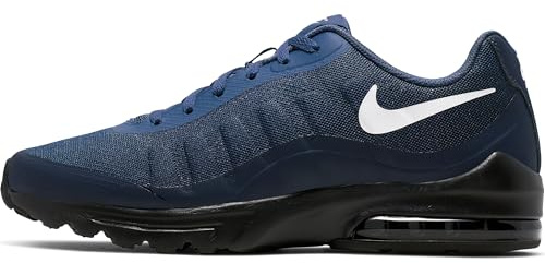Nike Herren AIR MAX Invigor Basketballschuh, Obsidian White Mystic Navy Black, 48.5 EU