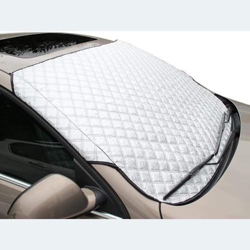 ARTSIM Voiture Films de Protection antigel pour Nissan Murano Anti Givre et Neige Protection Bache Pare Brise Hiver Pare Brise Protege Pare Brise Givre,A