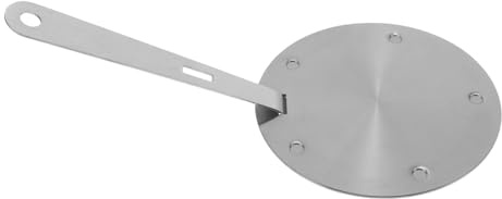 MAGICLULU Induction Cooktop Converter Plate Stainless Steel Heat Diffuser for Even Heat Distribution Diameter Induction Adapter for Makers Butter Warmers and Tea Kettles